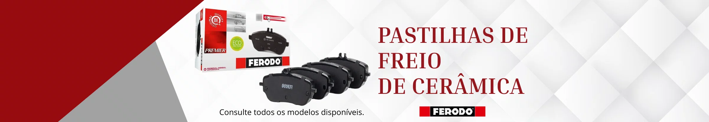 Banner Pastilhas Freio Ferodo