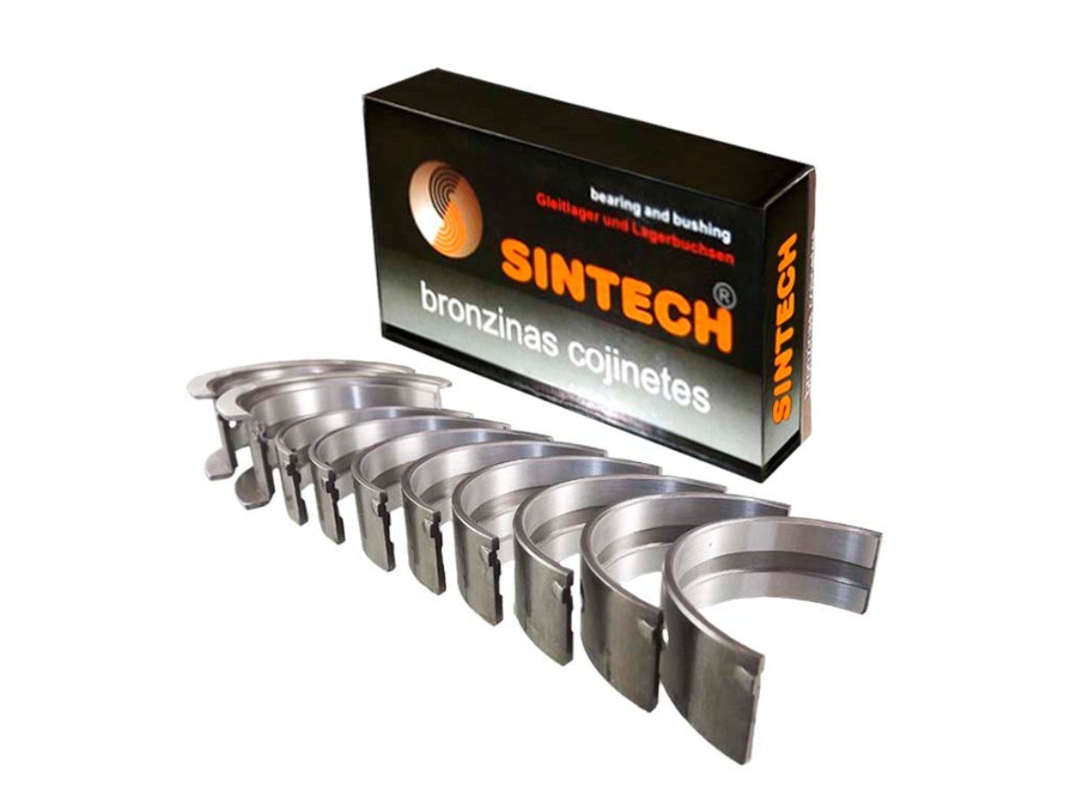 Jogo de bronzinas de mancal SINTECH SM452 0.25 - Disk Peças