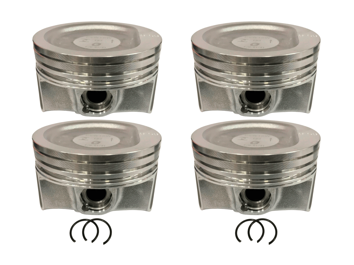 Jogo De Pistões Do Motor Fox 08>, Gol G4 08>, Gol G5 08