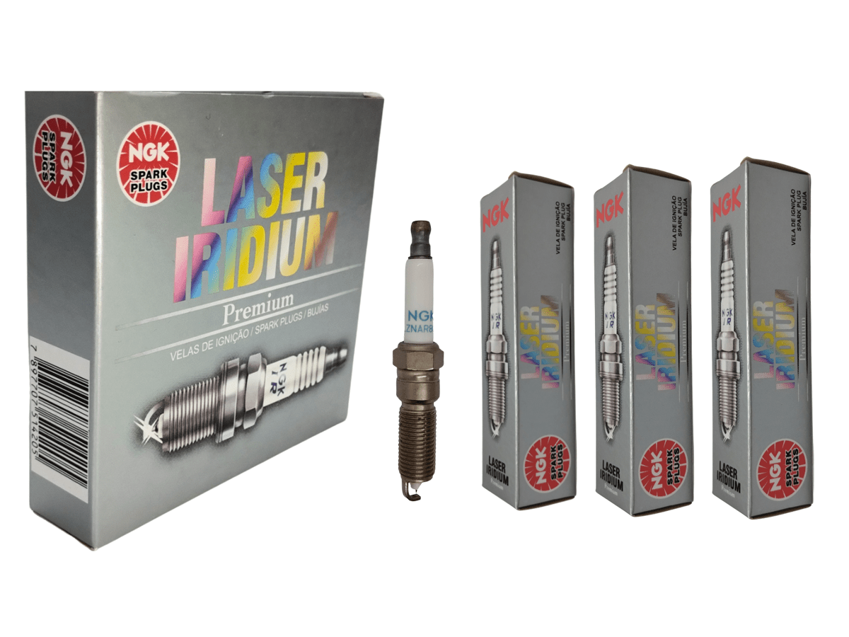 Jogo Velas de Ignição Onix 1.0 12V Aspirado NGK ILZNAR8C9D - Disk