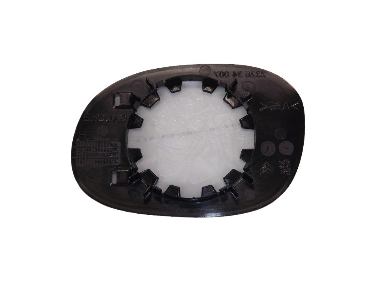 Lente Do Retrovisor Com Base (refil) Peugeot 206 99/07 E 207 08