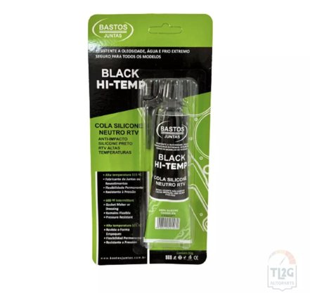Adesivo De Silicone Preto Bastos Cs50gpt 50g