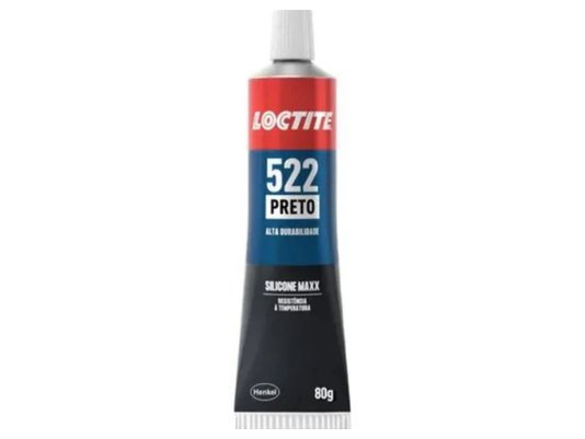 Adesivo De Silicone Preto Loctite 80g 522 Black