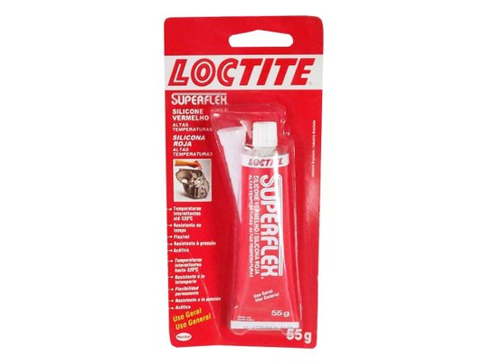 Adesivo De Silicone Vermelho 55g 501 Loctite 2937881 