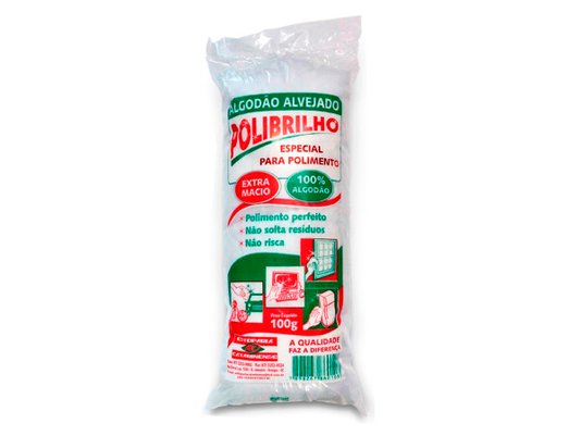 Algodão Para Polimento 100g Estoparia Catarinense