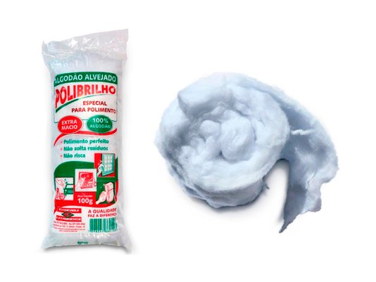 Algodão Para Polimento 100g Estoparia Catarinense