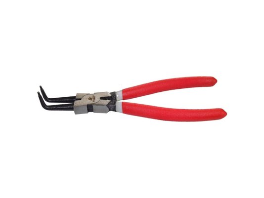 Alicate Para Anéis Com Bico Interno Curvo 165mm