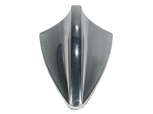 Antena Decorativa Cromada Modelo Tubarão - Pc Fix 9010