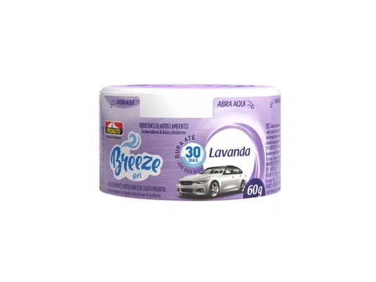 AROMATIZANTE BREEZE 60G UNIVERSAL MISTO PROAUTO 08302.35