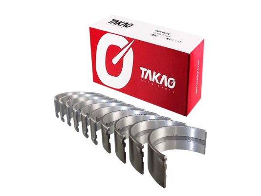 Bronzina De Mancal Clio E Kangoo 1.6 8v 98>, Logan 1.6 8v 07>, Megane E Scenic 1.6 8v 99>, Sandero 1.6 8v 08>, Symbol 1.6 8v 09> Takao Bc Re 16 0.25 