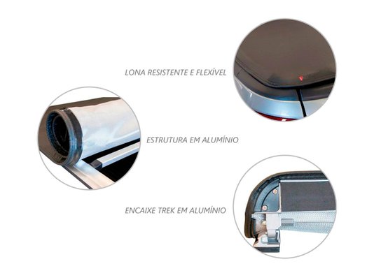 Capota Marítima S-10 12> Cabine Dupla Flash Cover Mff174