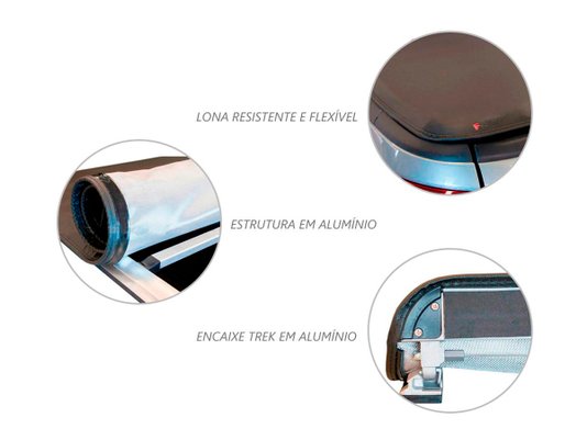 Capota Marítima Saveiro G6,g7,g8 Cabine Dupla Flash Cover  Mff189
