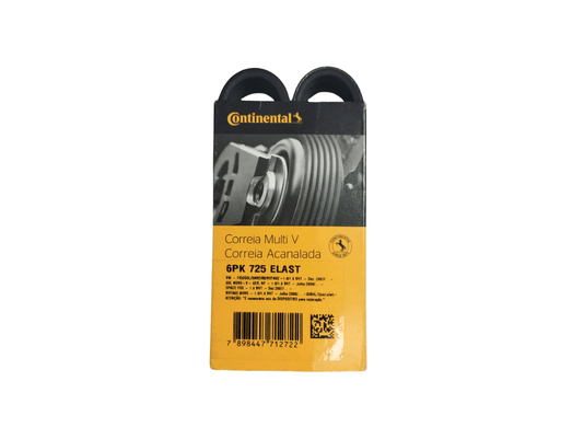 Correia Elástica Poly V Contitech 6pk725 