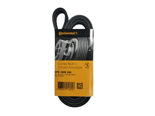 Correia Poly V Courier,ecosport,escort,fiesta,focus,ka,astra,c-20,omega,suprema,zafira,peugeot 307,fox,polo,citroen C4,sonata  Continental 6pk1699