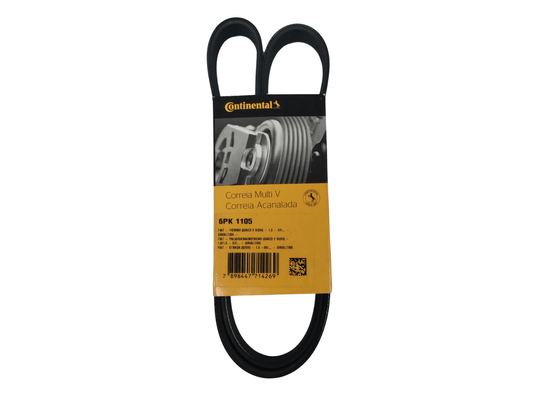 Correia Poly V Fiorino 1.5 97>, Palio E Siena 1.0/1.5 97/01, Strada 1.5 97/01 Continental 6pk1105