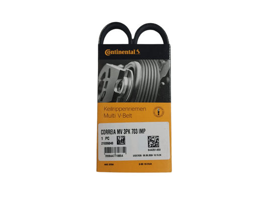 Correia Poly V Hb20 1.0 12v 12> Continental 3pk0703
