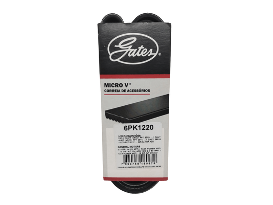 Correia Poly V S-10 2.4 8v 07/12, Fluence 2.0 16v E Dailu 11> Gates 6pk1220