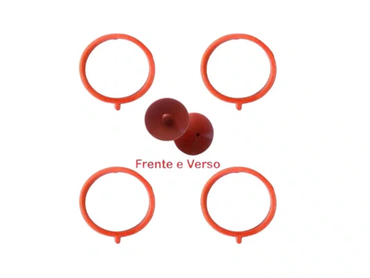 DIAFRAGMA DO COLETOR DE ADMISSÃO FOX 03>, GOL, SAVEIRO E VOYAGE 08>, GOLF 00/14, KOMBI 06>, NEW BEETLE 06/10 E POLO 02> BASTOS 11211033SL