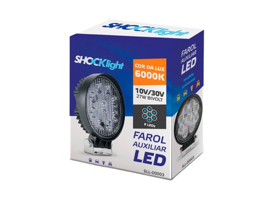 Farol Auxiliar Led Shock Light 18090.03
