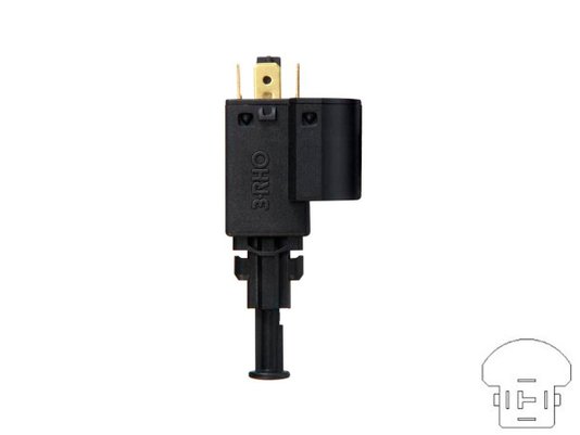 Interruptor De Luz De Freio Agile 10/14, Astra 00/12, Celta 09/16, Corsa 09/17, Montana 11/15, Prisma 09/14 E Zafira 02/12 3-rho 323