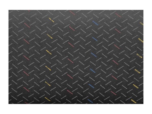 Jogo De Capas Estampadas Para Bancos Com Forro - Preta