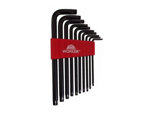 Jogo De Chaves Torx Com 10 Peças