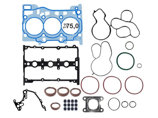 Jogo De Juntas Do Motor Fox, Gol, Nivus,polo, T-cross, Up, Virtus, Voyage Bastos 1110118mlr