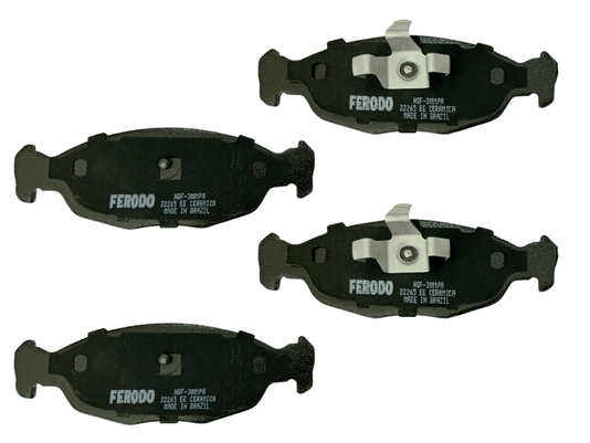 Jogo De Pastilhas De Freio Agile, Celta,corsa Classic, Prisma  09> Ferodo Hqf-3001pac - Dianteira