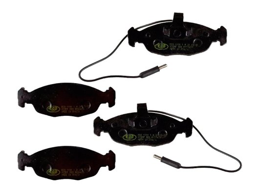 Jogo De Pastilhas De Freio Xsara 97>,106 95>, 106 96>, 306 93>, Ecopads Eco1191 - Dianteira