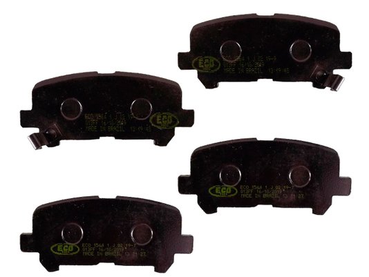 Jogo De Pastilhas De Freio Trailblazer 13>,  Ecopads Eco1564 - Traseira