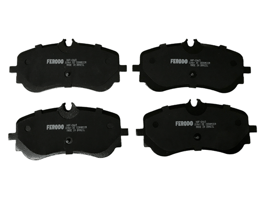 Jogo De Pastilhas De Freio Delivrey Express 2.8 E Amarok 3.0 V6 18> Ferodo Hqf-2465c - Traseira