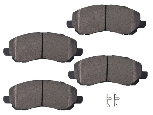 Jogo De Pastilhas De Freio Compass, Airtrek 4wd, Asx, Galant Gdi, Grandis, Lancer, Outlander, New Outlander, Space Runner Ferodo Hqf-4042ac - Dianteira