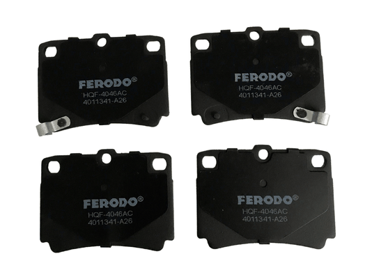 Jogo De Pastilhas De Freio Pajero Dakar 10>, Pajero Sport 2.4 19>, Pajero Sport 2.5/3.0 2.5/3.0 97>, Pajero Sport 2.5/3.5 04> Ferodo Hqf-4046ac - Traseira