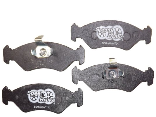 Jogo De Pastilhas De Freio Courier 97/99, Fiesta 96/09, Ka 97/09,  Speed Brake Sna-136 - Dianteira