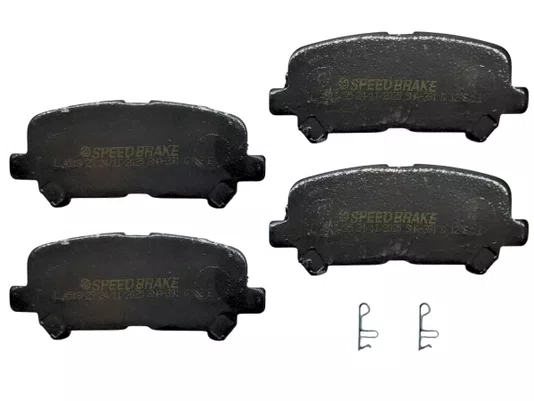 JOGO DE PASTILHAS DE FREIO SPEED BRAKE SNA-391 - TRASEIRA