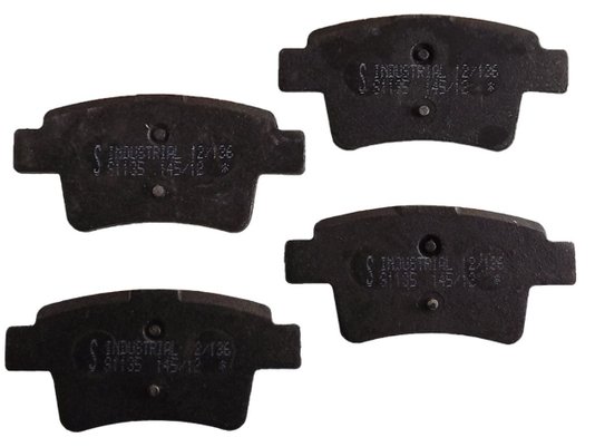 Jogo De Pastilhas De Freio C4 Picasso 2.0 16v 09>, Grand C4 Picasso 2.0 16v 08>, 408 2.0 11>  Syl Syl-1135 - Traseira