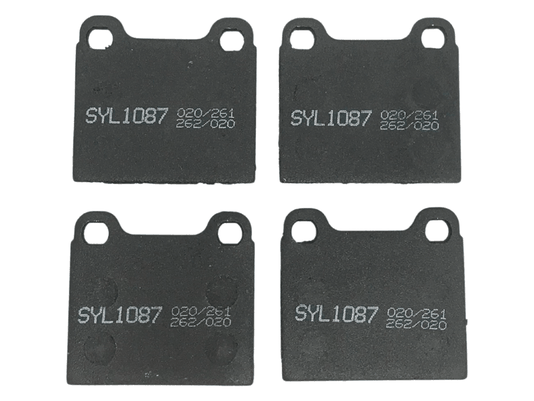 Jogo De Pastilhas De Freio Chevette, Chevy, Marajo, Variant 2 Syl Syl-1087 - Dianteira