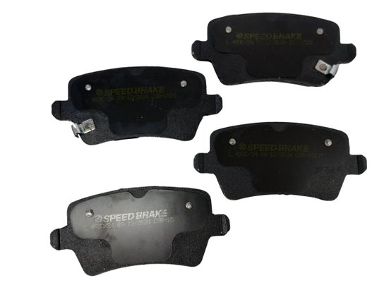 Jogo De Pastilhas De Freio Tiggo 5x/7 T/ 7 Tsx 19>, Tiggo 8 Turbo 21>, Territory Sel 1.5 16v 20>, Territory Titanium 1.5 16v 20> Speed Brake Csb-1521 - Traseira