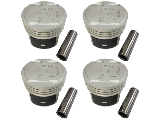 Jogo De Pistões Do Motor 206 1.0 16v 01>, Clio 1.0 16v 01>, Kangoo 1.0 16v 01>, Twingo 1.016v 01>,  Takao P Re 09 1.00