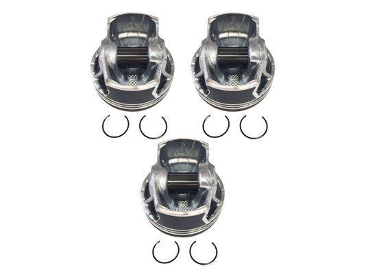 Jogo De Pistões Do Motor Com Anéis Onix 1.0 12v 20>, Onix Plus 1.012v 20>, Tracker 1.0 12v 20>, Mahle Metal Leve P&a9879  0.00