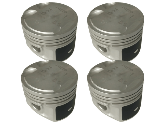 Jogo De Pistões Do Motor 206 1.0 16v 01>, Clio 1.0 16v 01>, Kangoo 1.0 16v 01>, Twingo 1.016v 01>,  Takao P Re 09 0.50 