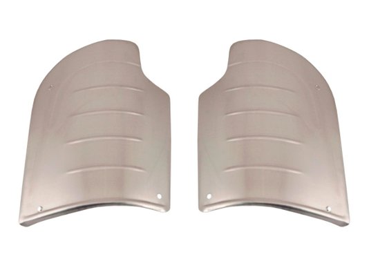 Jogo De Polainas Dos Paralamas Traseiros Fusca - Cromado