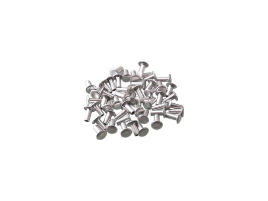 Jogo De Rebites Para Lonas De Freio 3x6mm 40 Unidades