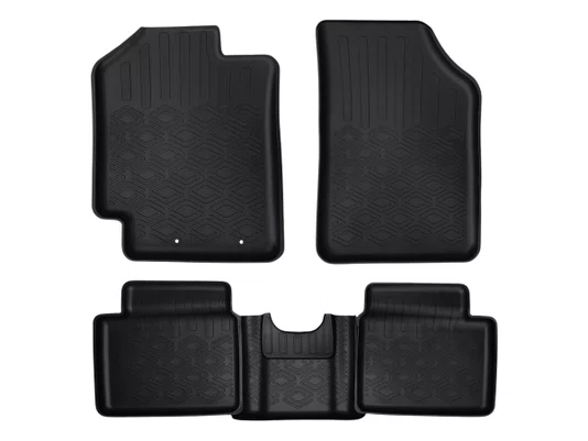 JOGO DE TAPETES TIPO BANDEJA RENAULT KWID 18> GRID TB12001