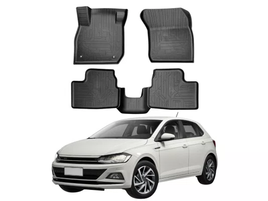 JOGO DE TAPETES TIPO BANDEJA VW POLO 17>  - GRID TB05002