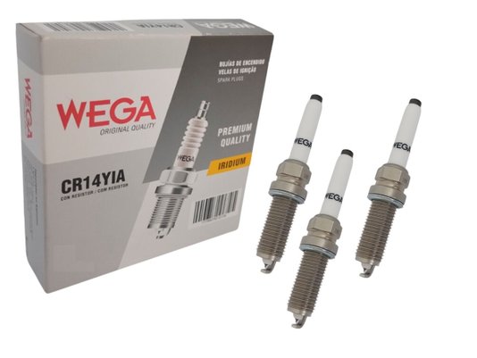 Jogo de velas Pulse, Fastback e Strada 1.0 12v Turbo