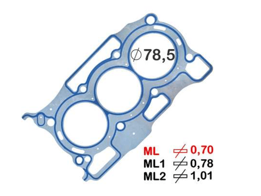 Junta Da Cabeçote, Marchm15>, Versa 15>, Bastos 15156006ml