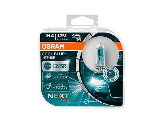 Kit De Lâmpadas H4 12v Cool Blue Intense Osram 64193cbn
