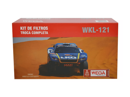 Kit Filtros Troca Completa Fastback 1.3 12v Turbo 22> E Pulse 1.3 12v Turbo 23>  Wega Wkl-121
