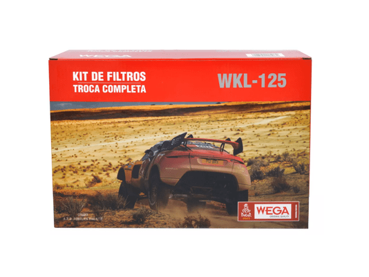 Kit Filtros Troca Completa Fiorino 1.4 8v 14/16, Grand Siena 1.0 8v 17/22, Grand Siena 1.4 8v 12/22 , Uno 1.0/1.4 8v 10/16 Wega Wkl-125